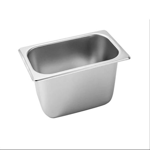 1-SOGA Gastronorm GN Pan Full Size 1/3 GN Pan 20cm Deep Stainless Steel Tray