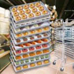 6-SOGA 10X Aluminium Oven Baking Pan Cooking Tray for Baker Gastronorm 60*40*5cm