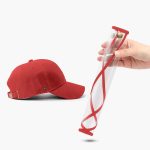 5-4X Outdoor Protection Hat Anti-Fog Pollution Dust Protective Cap Full Face HD Shield Cover Kids Red