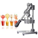 7-SOGA Commercial Manual Juicer Hand Press Juice Extractor Squeezer Orange Citrus