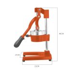 5-SOGA Commercial Manual Juicer Hand Press Juice Extractor Squeezer Citrus Orange