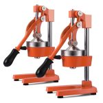 1-SOGA 2X Commercial Manual Juicer Hand Press Juice Extractor Squeezer Citrus