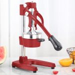 2-SOGA 2X Commercial Manual Juicer Hand Press Juice Extractor Squeezer Orange Citrus Red