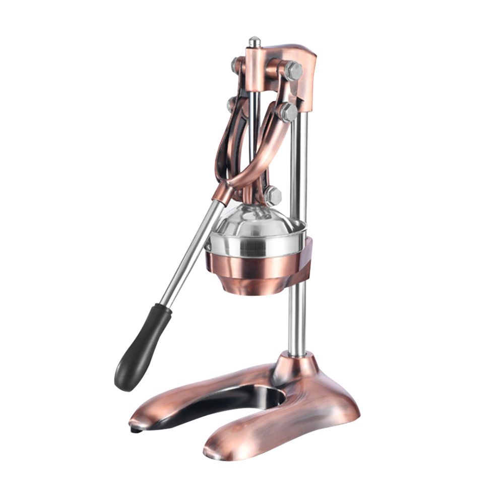 1-SOGA Stainless Steel Manual Juicer Hand Press Juice Extractor Squeezer Lemon Orange Citrus Gold