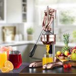 3-SOGA Stainless Steel Manual Juicer Hand Press Juice Extractor Squeezer Lemon Orange Citrus Gold