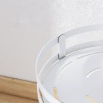 7-SOGA 2X 3 Tier Steel White Round Rotating Multi-Function Kitchen Portable Storage Spice Seasoning Kitchen Countertop Organiser Shelf