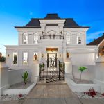 6-Vintage Lamp 2X 48cm  Aluminum Glass Lantern Chandelier for Home Decor