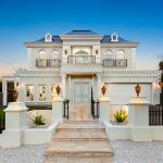 8-Vintage Lantern 6X 57cm Outdoor Antique Bronze Wall Sconce Classic Rustic Exterior Light Fixture