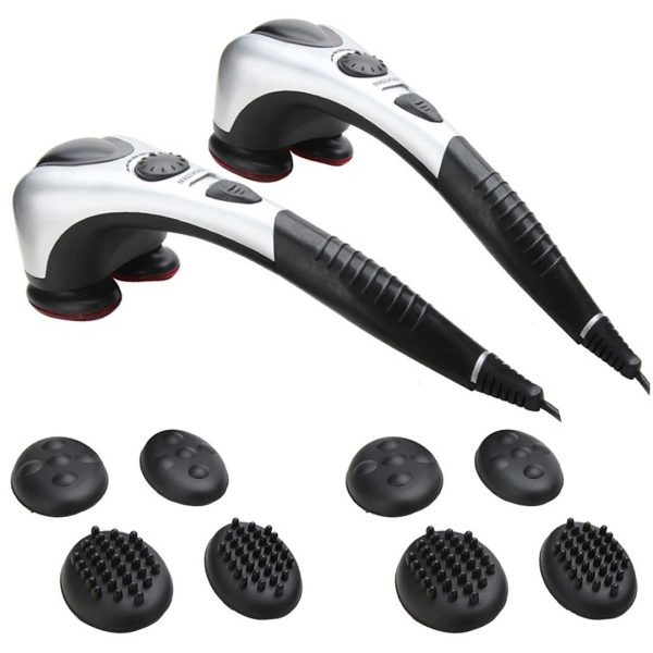 1-SOGA 2X Deluxe Handheld Percussion Soothing Body Massager