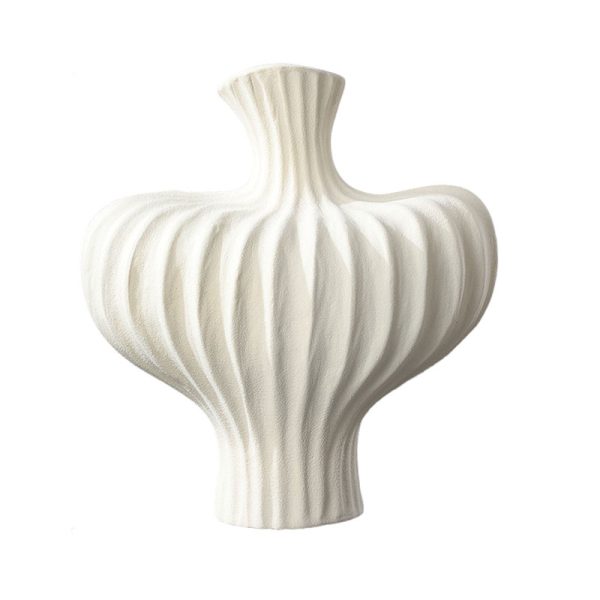 1-SOGA 28X30cm Large Ornament Vases Countertop Decoration Accessories Porch Crafts Home Decor
