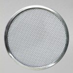 2-SOGA 8-inch Round Seamless Aluminium Nonstick Commercial Grade Pizza Screen Baking Pan