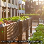 2-SOGA 40cm Raised Planter Box Vegetable Herb Flower Outdoor Plastic Plants Garden Bed with Legs Deepen
