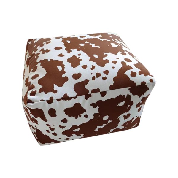 1-SOGA 55x35cm Squared Soft Pouffe Seat Cushion Elegant Home Accent Décor Stylish Footstool