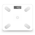 2-SOGA 2X Wireless Bluetooth Digital Body Fat Scale Bathroom Weighing Scales Health Analyzer Weight White