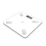 3-SOGA 2X Wireless Bluetooth Digital Body Fat Scale Bathroom Weighing Scales Health Analyzer Weight White