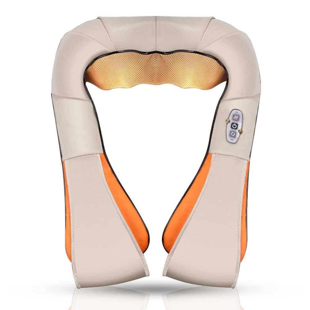1-SOGA Electric Kneading Neck Shoulder Arm Body Massager With Heat Health Care