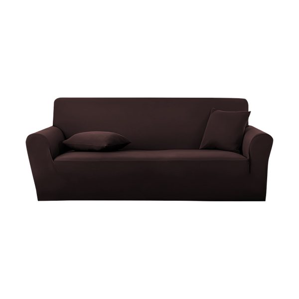 1-SOGA 3-Seater Coffee Sofa Cover Couch Protector High Stretch Lounge Slipcover Home Decor