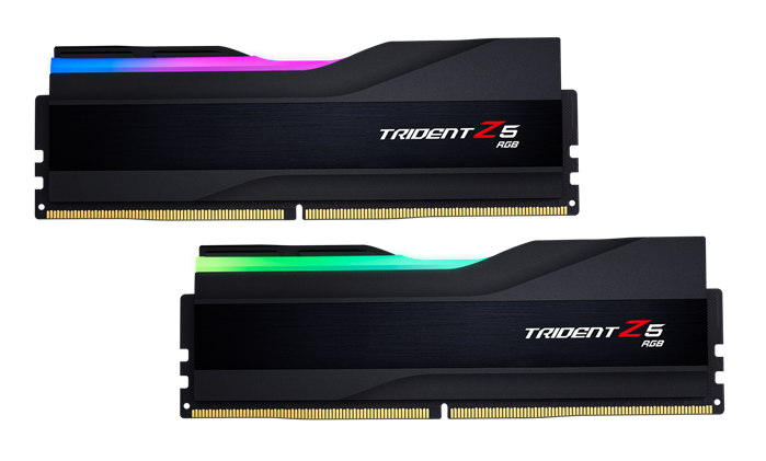 G.SKILL F5-6000J3040F16GX2-TZ5RK 32GB (2 x 16GB)/ DDR5 6000 MT/s/ Timings 30-40-40-96/ Voltage 1.35V/ TZ5 RGB Memory