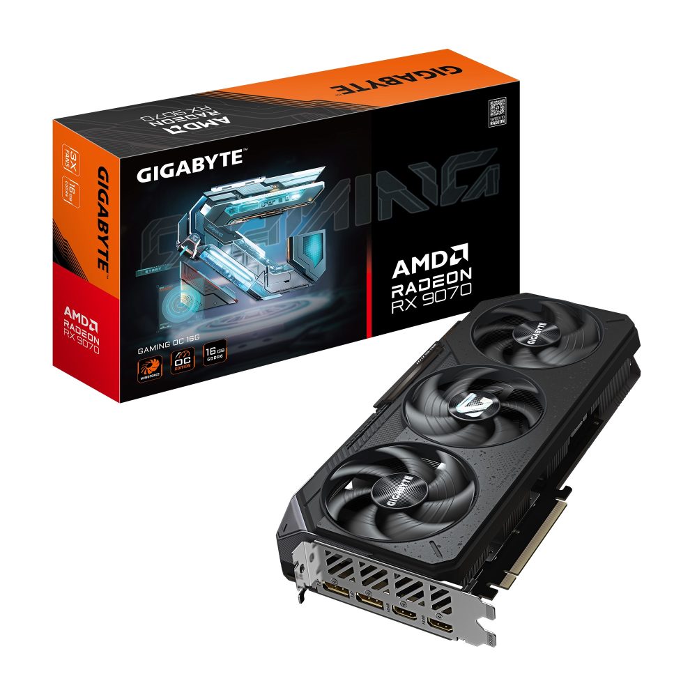Gigabyte Radeon™ RX 9070 GAMING OC 16G Video/Graphics Cards