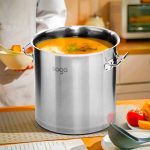 3-SOGA Stock Pot 12L 33L Top Grade Thick Stainless Steel Stockpot 18/10