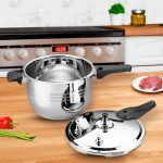 2-4L Commercial Grade Stainless Steel Pressure Cooker With Seal