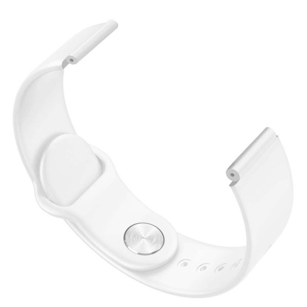 1-SOGA Smart Sport Watch Model B57C Compatible Wristband Replacement Bracelet Strap White