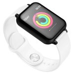 1-SOGA Waterproof Fitness Smart Wrist Watch Heart Rate Monitor Tracker White