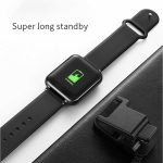 3-SOGA Waterproof Fitness Smart Wrist Watch Heart Rate Monitor Tracker White