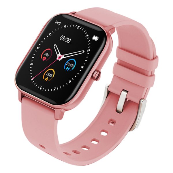 1-SOGA Waterproof Fitness Smart Wrist Watch Heart Rate Monitor Tracker P8 Pink