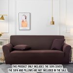 2-SOGA 4-Seater Coffee Sofa Cover Couch Protector High Stretch Lounge Slipcover Home Decor