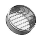 2-SOGA 3 Tier 22cm Stainless Steel Steamers With Lid Work inside of Basket Pot Steamers