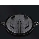 3-SOGA Portable Korean BBQ Butane Gas Stove Stone Grill Plate Non Stick Coated Round