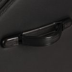 4-SOGA 60cm Leather Car Boot Collapsible Foldable Trunk Cargo Organizer Portable Storage Box with Lock Black