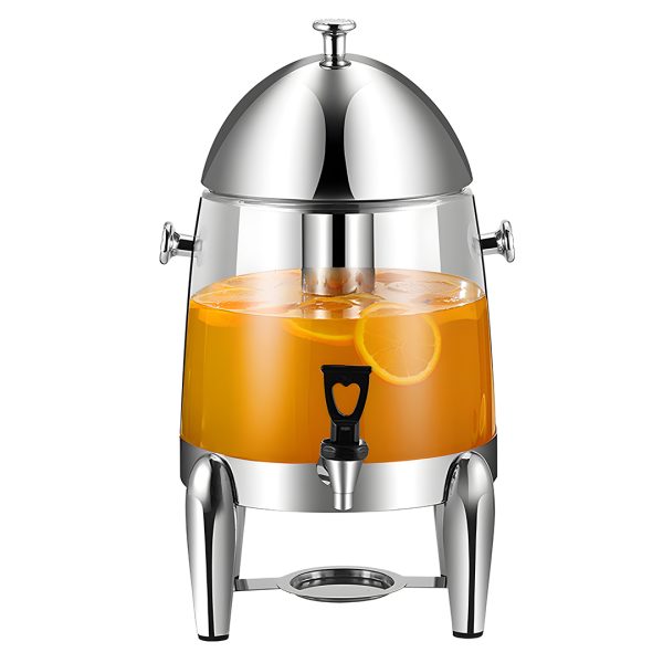 1-SOGA Stainless Steel 12L Beverage Dispenser Hot and Cold Juice Water Tea Chafer Urn Buffet Drink Container Jug