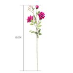 3-SOGA 51cm Green Glass Tall Floor Vase with 12pcs Artificial Fake Flower Set
