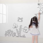 3-SOGA 2X 60cmx1000cm Clear Dry Erase Adhesive Whiteboard Wall Surface Peel Sticker Sheet