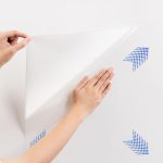 5-SOGA 2X 60cmx1000cm Clear Dry Erase Adhesive Whiteboard Wall Surface Peel Sticker Sheet