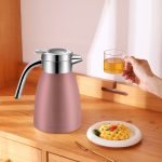 2-SOGA 1.2L Stainless Steel Insulated Vacuum Flask Water Bottle Pink