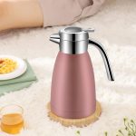3-SOGA 1.2L Stainless Steel Insulated Vacuum Flask Water Bottle Pink