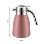 4-SOGA 1.2L Stainless Steel Insulated Vacuum Flask Water Bottle Pink