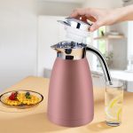 5-SOGA 1.2L Stainless Steel Insulated Vacuum Flask Water Bottle Pink