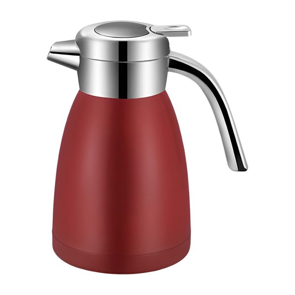 1-SOGA 1.2L Stainless Steel Insulated Vacuum Flask Water Bottle Red