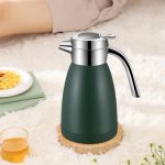 3-SOGA 1.8L Stainless Steel Insulated Vacuum Flask Water Coffee Jug Thermal Green