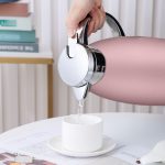 5-Soga 1.8L Rose Color 3-Layer Vacuum Insulated Stainless Steel Flask  Ideal for Home and Office