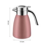 4-SOGA 2X 2.2L Stainless Steel Insulated Vacuum Flask Water Bottle