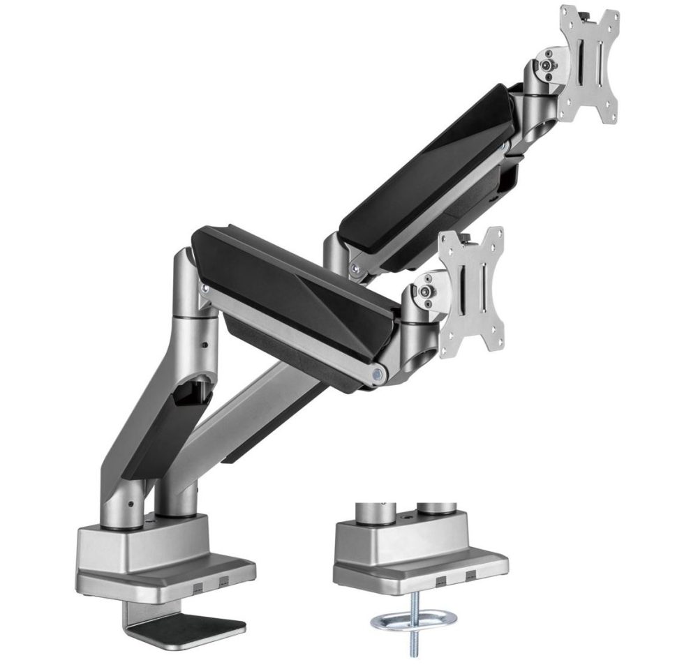 mbeat® activiva Heavy Duty Dual Monitor Screen Gas Spring Monitor Arm Support:For monitors 17'-35’’ Monitor Arms (VESA)