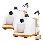 1-SOGA 2X 80min Garment Steamer Portable Cleaner Steam Iron White