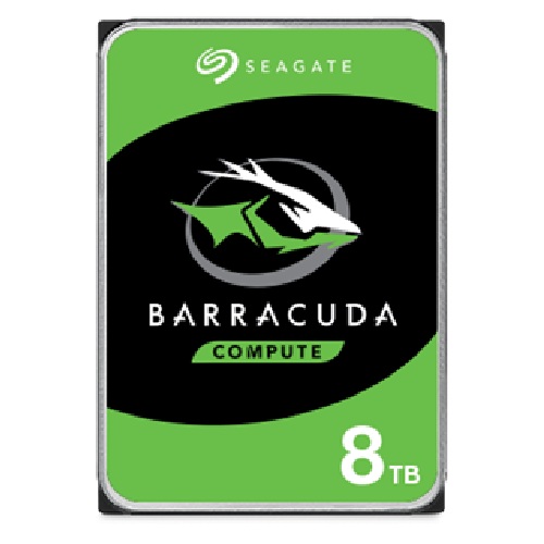 Seagate 8TB 3.5' Barracuda Hard Disk Drives - SATA