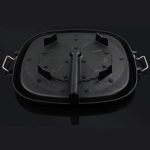 3-SOGA Portable Korean BBQ Butane Gas Stove Stone Grill Plate Non Stick Coated Square
