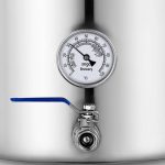 5-SOGA Stainless Steel 71L No Lid Brewery Pot With Beer Valve 45*45cm